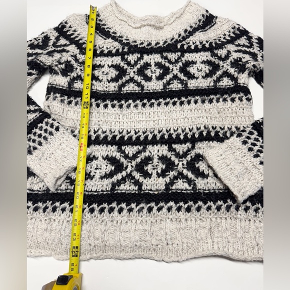 Free People | Silver Reed Fair Isle Wool Blend Sweater - Picture 11 of 12
